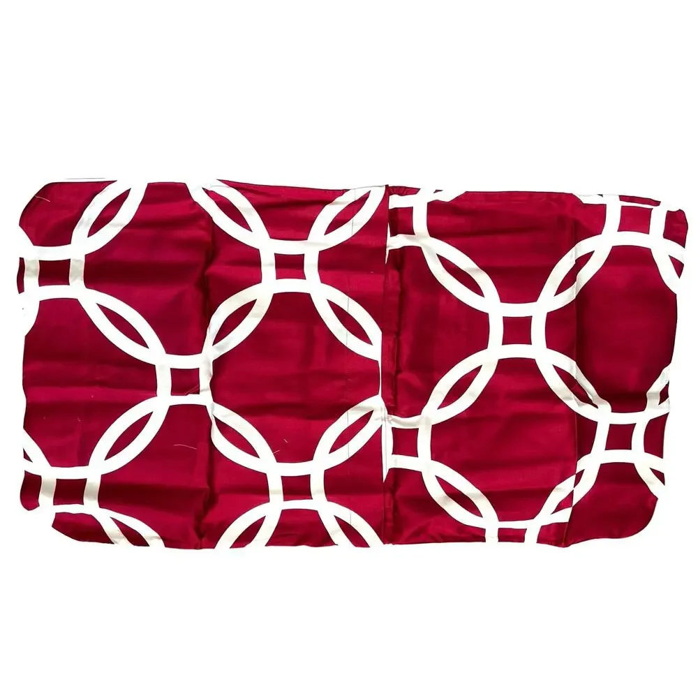 Sleep Numbers king circle pattern duvet cover and pillow set